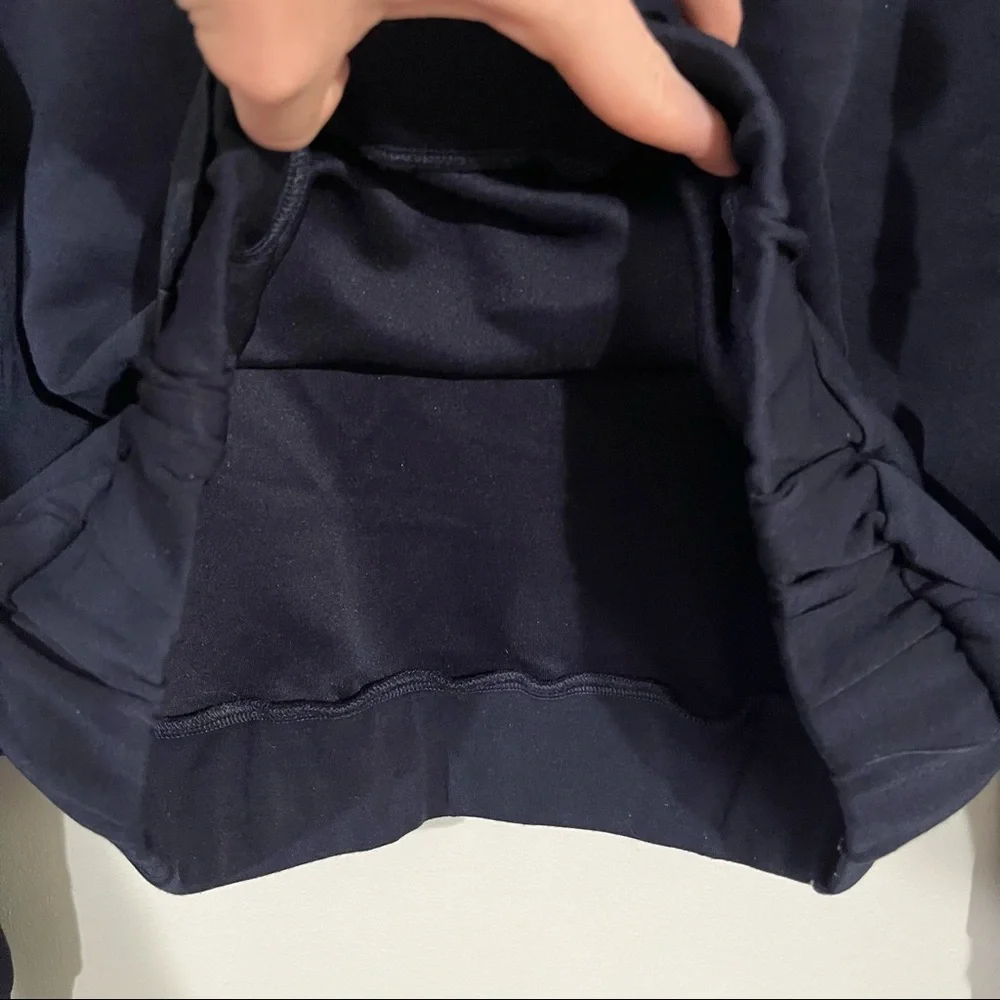 M Magaschoni Size XS dark blue cropped pullover - Picture 5 of 8
